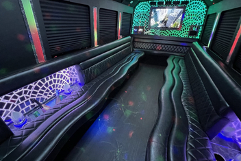 Independence Limo Bus Interior