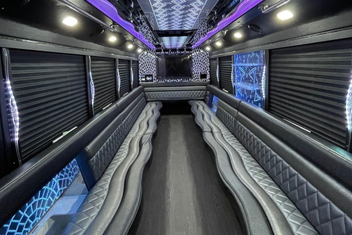 Independence Party Bus Interior