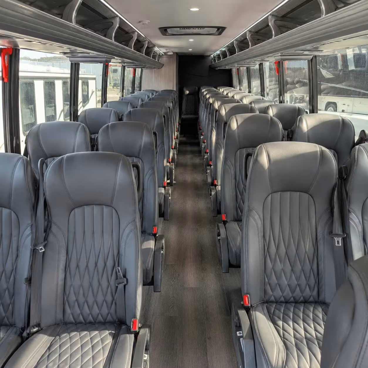 30 passenger minibus inside