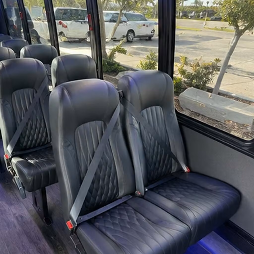 30 passenger minibus interior