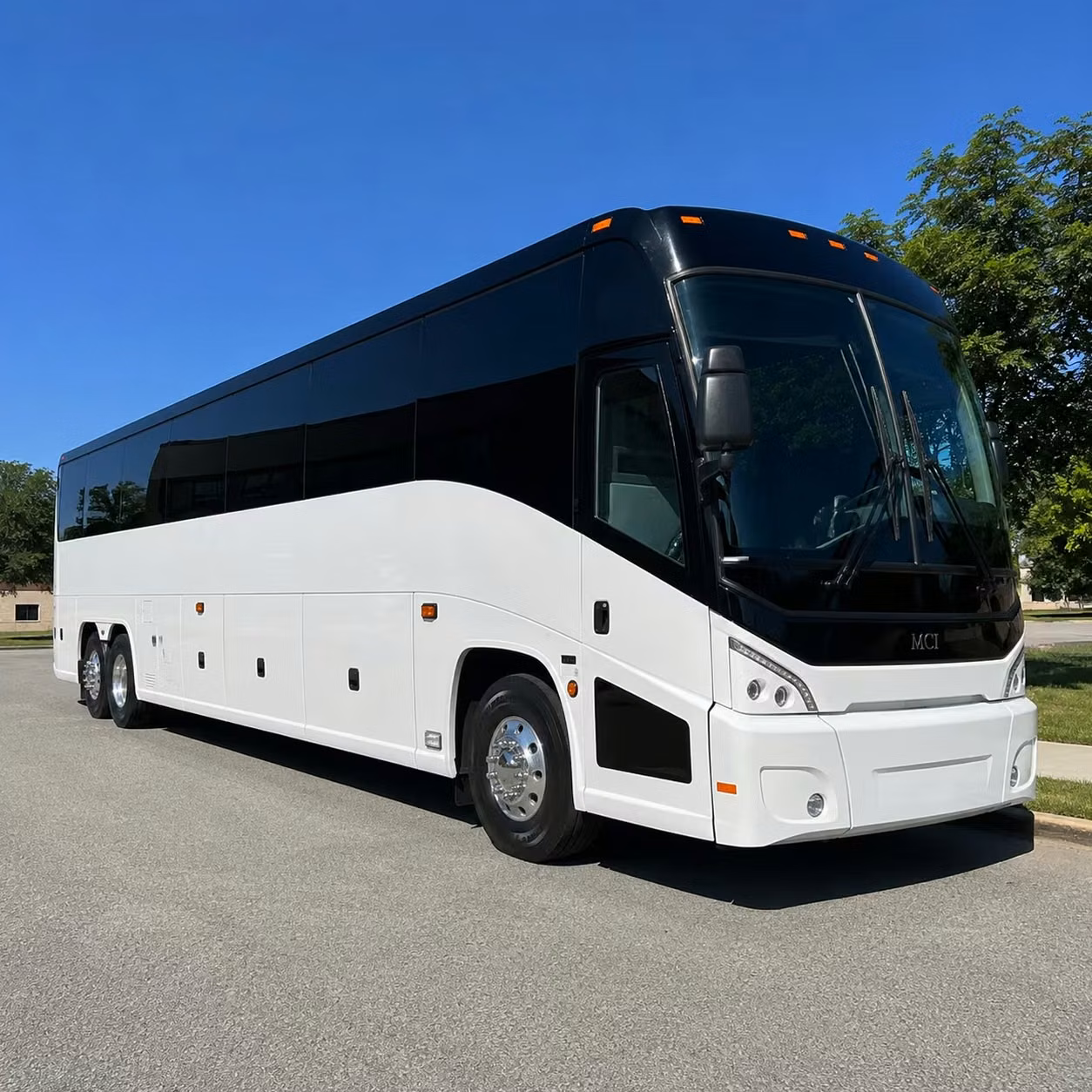56 passenger charter bus