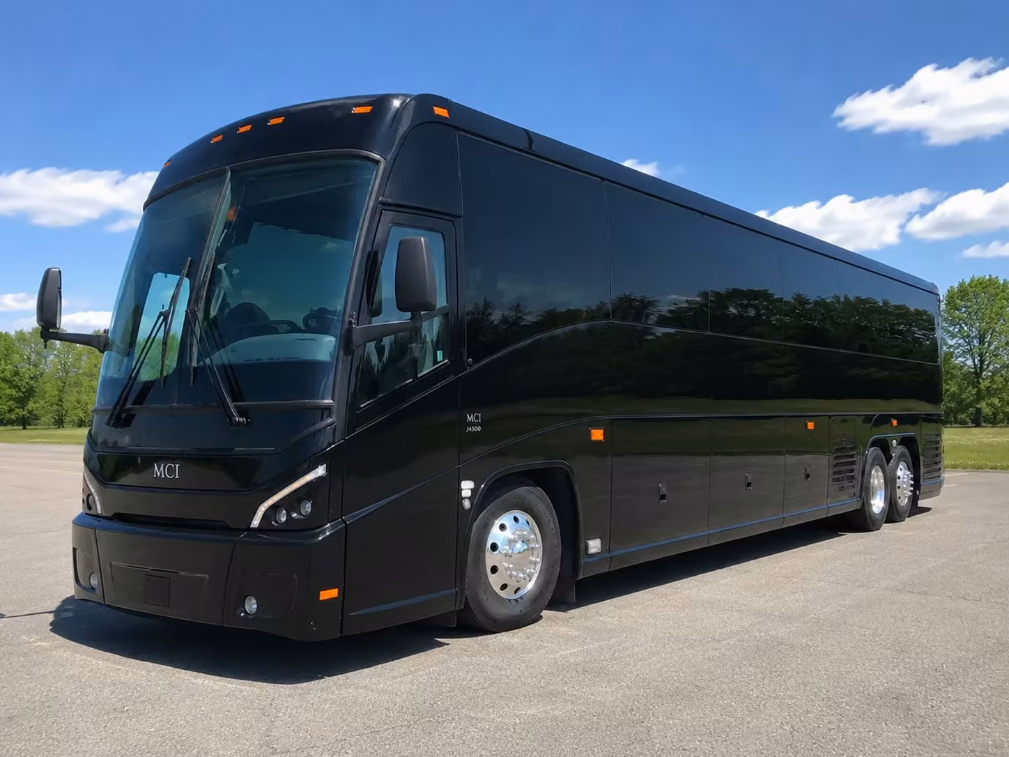 charter bus rentals for independence weddings and special celebrations