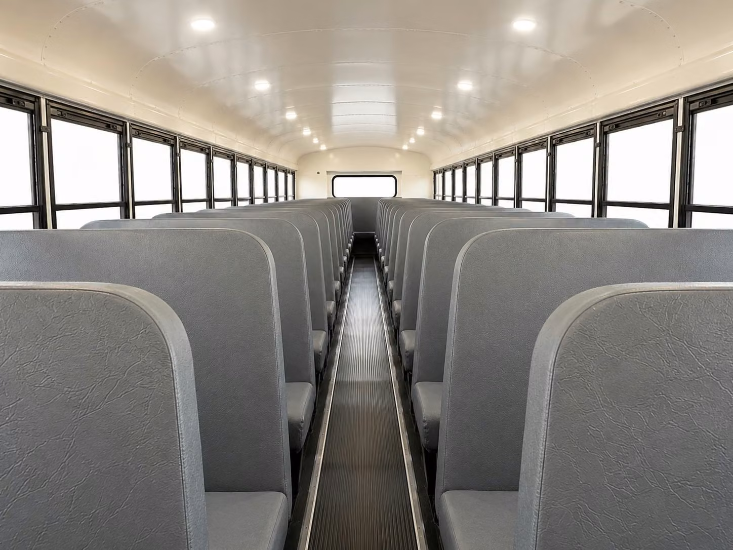 school bus interior